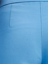 Skinny fitted pull-on capri