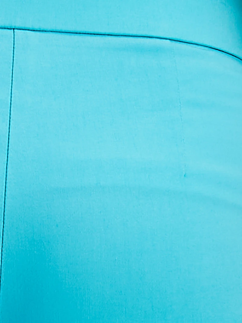 Skinny fitted pull-on capri