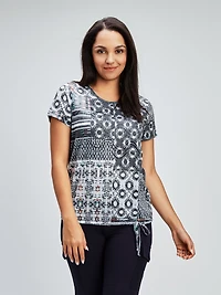 Semi-fitted lounge top