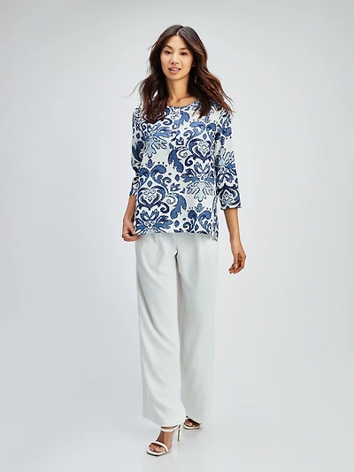 Tunique à manches 3/4