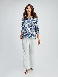 Tunique à manches 3/4