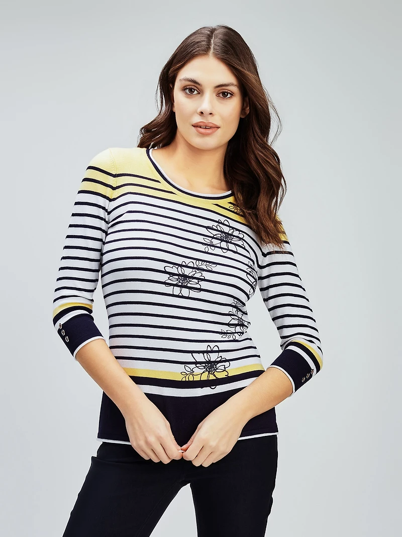 Chandail à manches 3/4