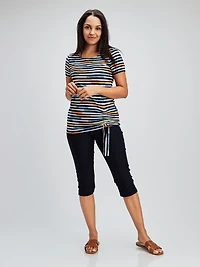 Short-sleeve fitted t-shirt