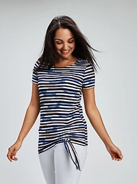 Short-sleeve fitted t-shirt
