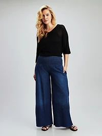 Pantalon évasé