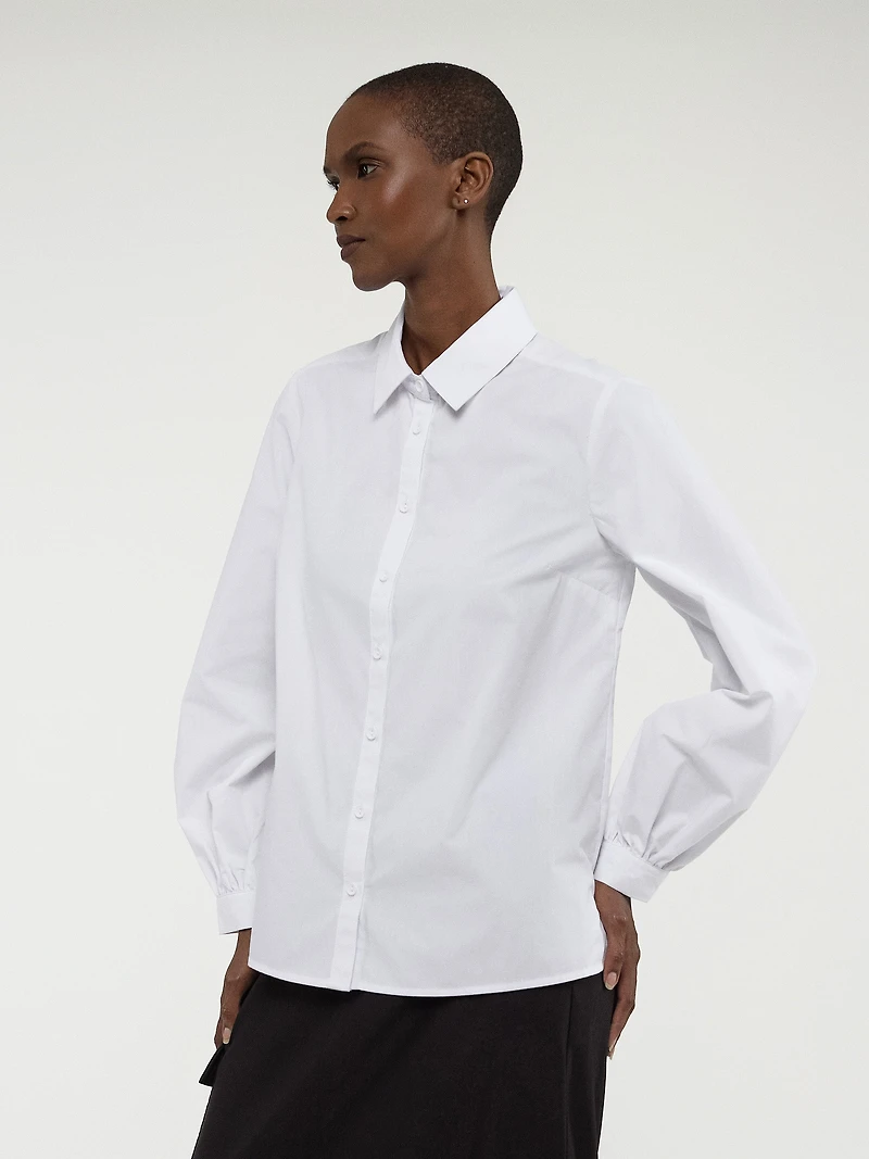 Tunique à manches 3/4 avec boutons