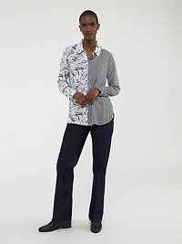 Blouse à manches longues avec boutons