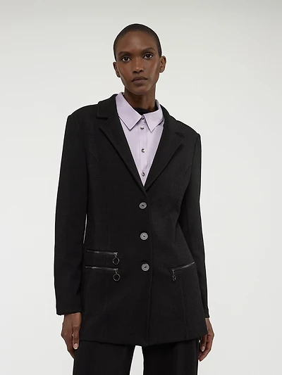 Veston semi-ajusté