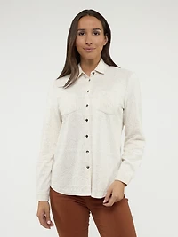 Blouse à manches longues avec boutons