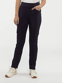 Pantalon droit à enfiler