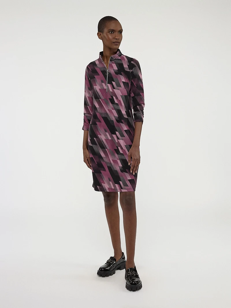 Robe midi en tricot