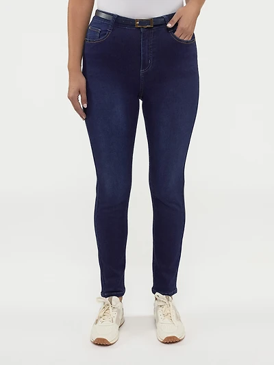 Jean skinny semi-ajusté