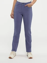 Jean droit à taille haute