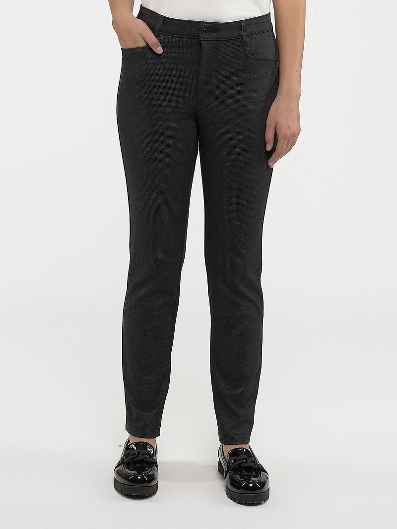Pantalon droit à enfiler