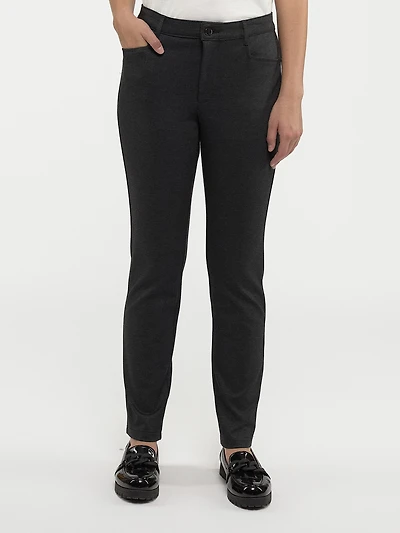 Pantalon droit à enfiler