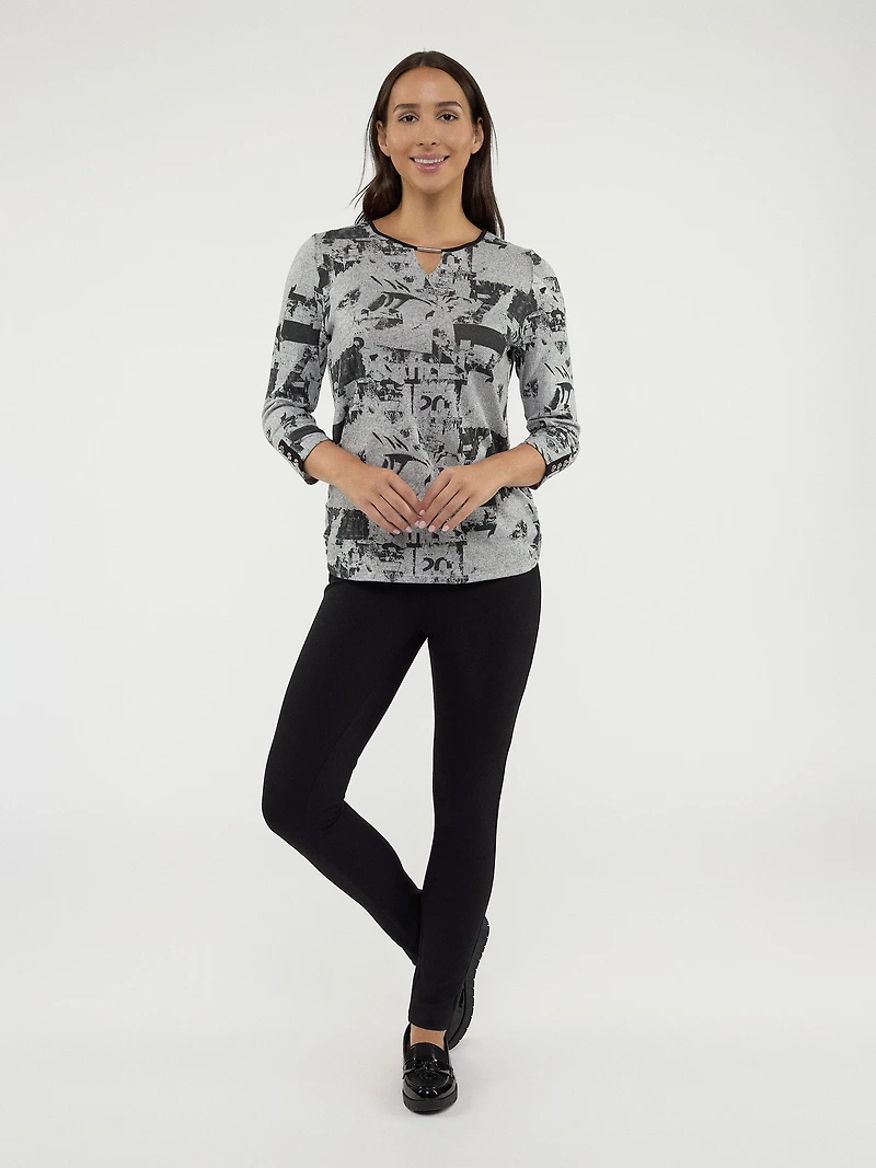 Tunique à manches 3/4