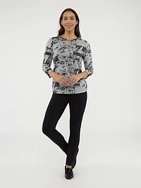 Tunique à manches 3/4