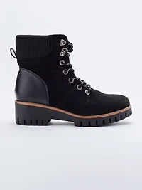 Bottes d'hiver à talons compensés