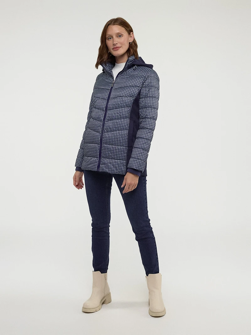 Manteau coquille mi-cuisse