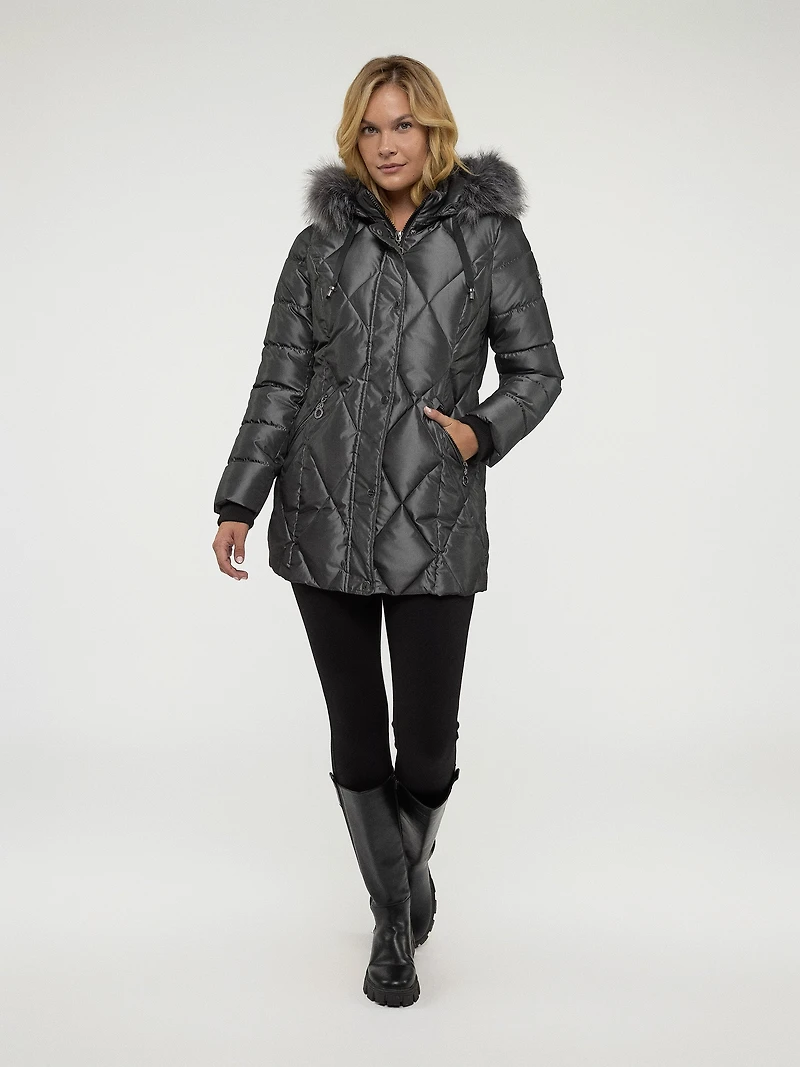 Manteau mi-cuisse
