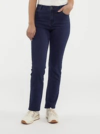 Jean droit semi-ajusté