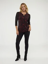 Tunique à manches 3/4