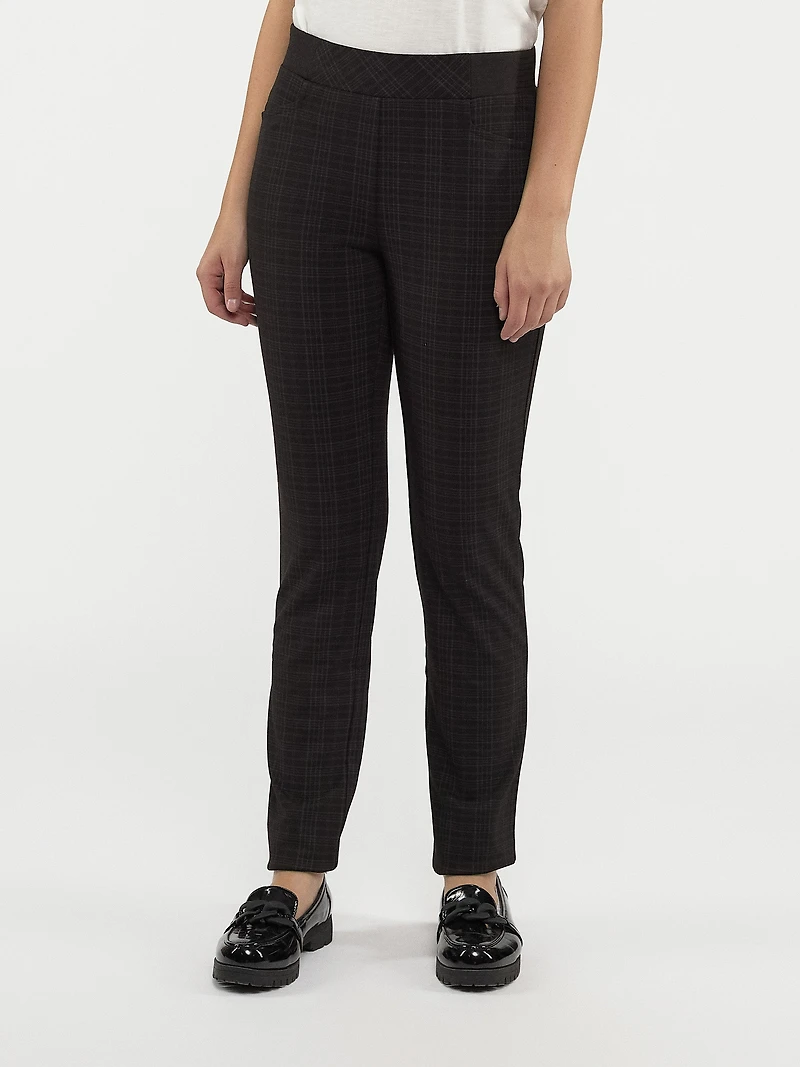 Pantalon droit à enfiler