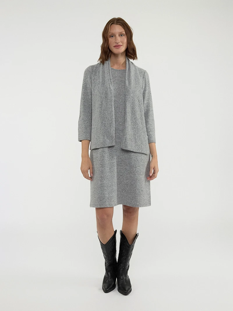Robe détente aux genoux
