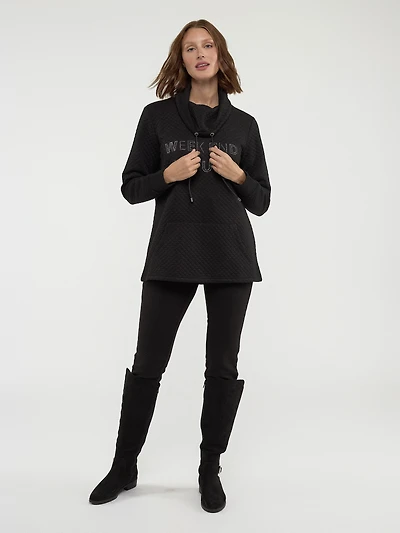 Loose fit lounge tunic