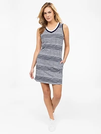 Short A line knit dress