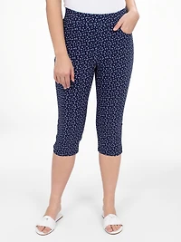Capri skinny ajusté à enfiler
