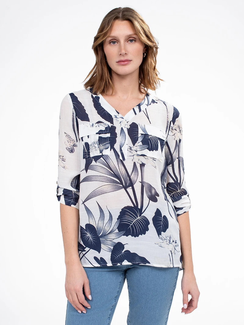 Tunique à manches 3/4