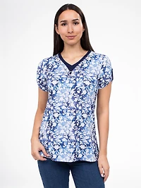 Tunique à manches courtes