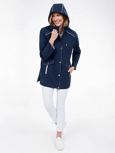 Manteau semi ajusté