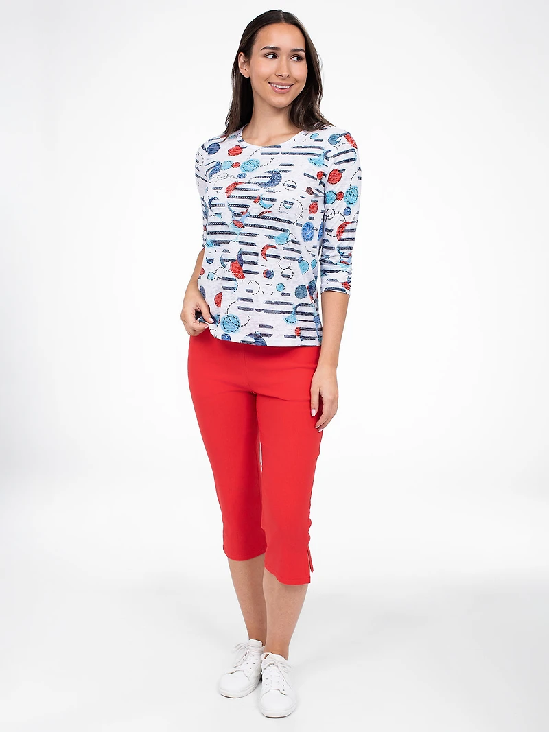 T-shirt à manches 3/4