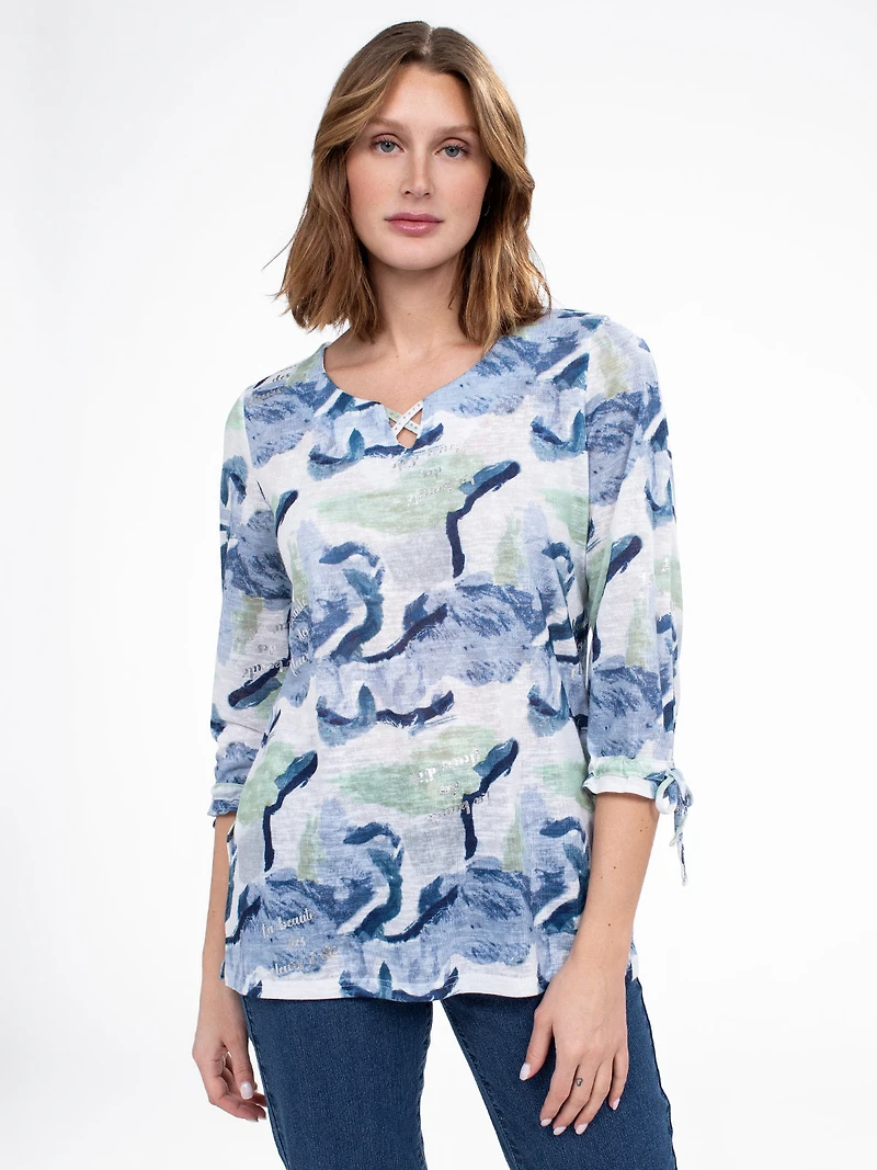 Tunique à manches 3/4