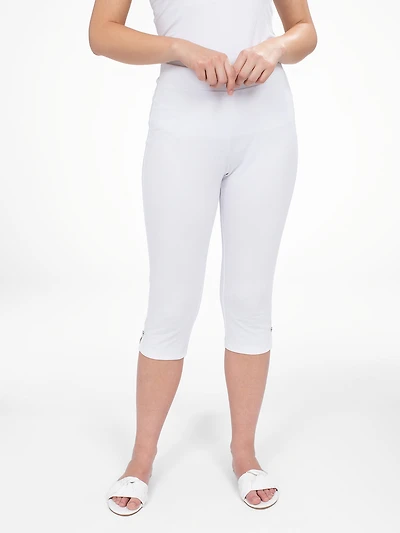 Capri étroit ajusté en tricot à enfiler