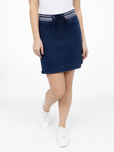 Jupe-short en tricot