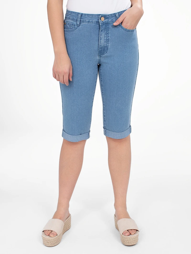 Denim bermuda