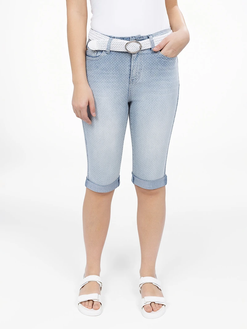 Bermuda en denim