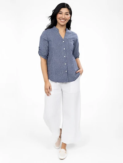 Semi-fitted pant