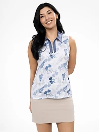 Semi-fitted tank top