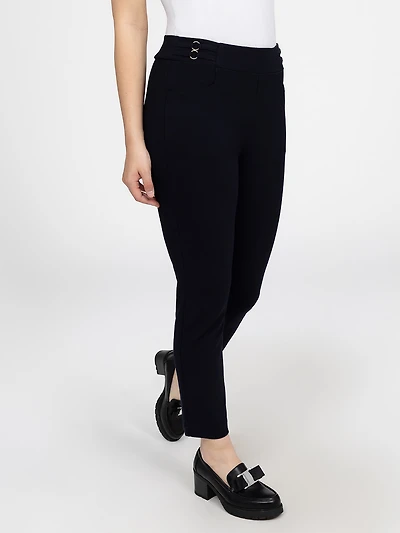 Pantalon droit à enfiler - Petite