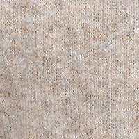 Long-sleeve semi-fitted pullover sweater