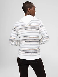 Long-sleeve pullover sweater