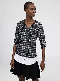 3/4 sleeve t-shirt