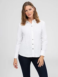 Blouse à manches longues avec boutons