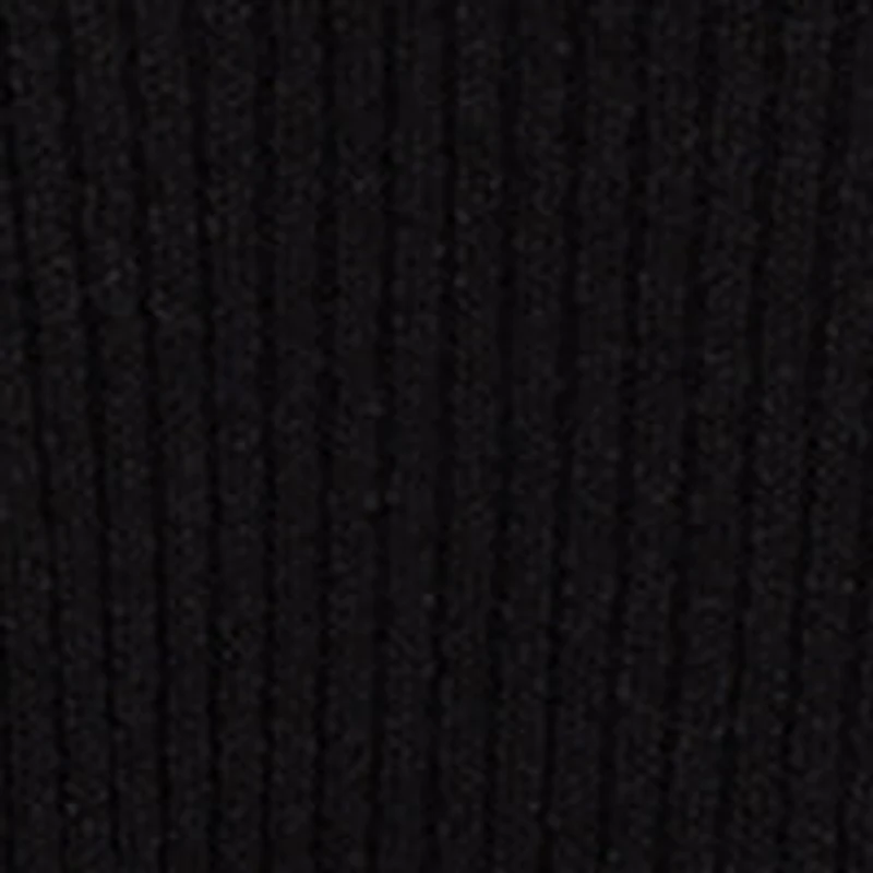 Long-sleeve semi-fitted open knit cardigan