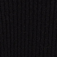 Long-sleeve semi-fitted open knit cardigan