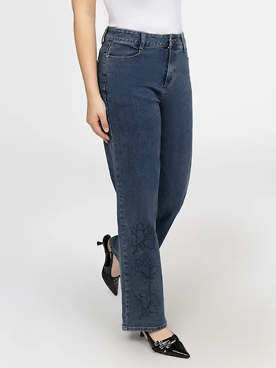 Wide-leg jeans